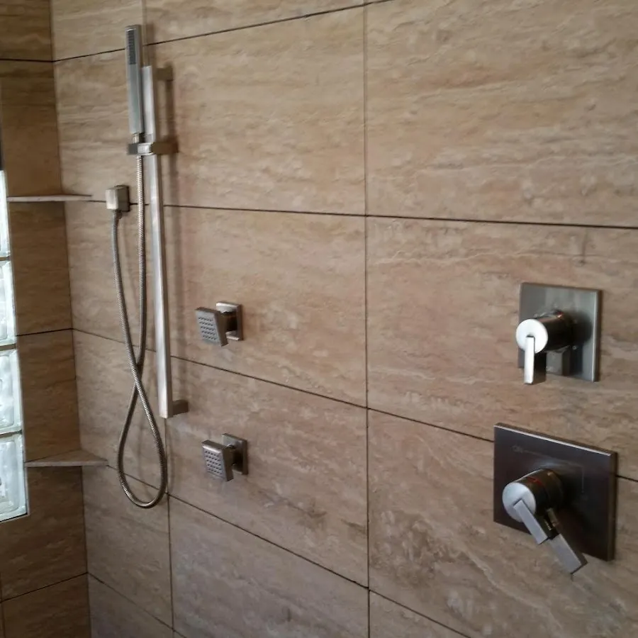 Shower fixture installation for Water Heater Replacement in Riverdale